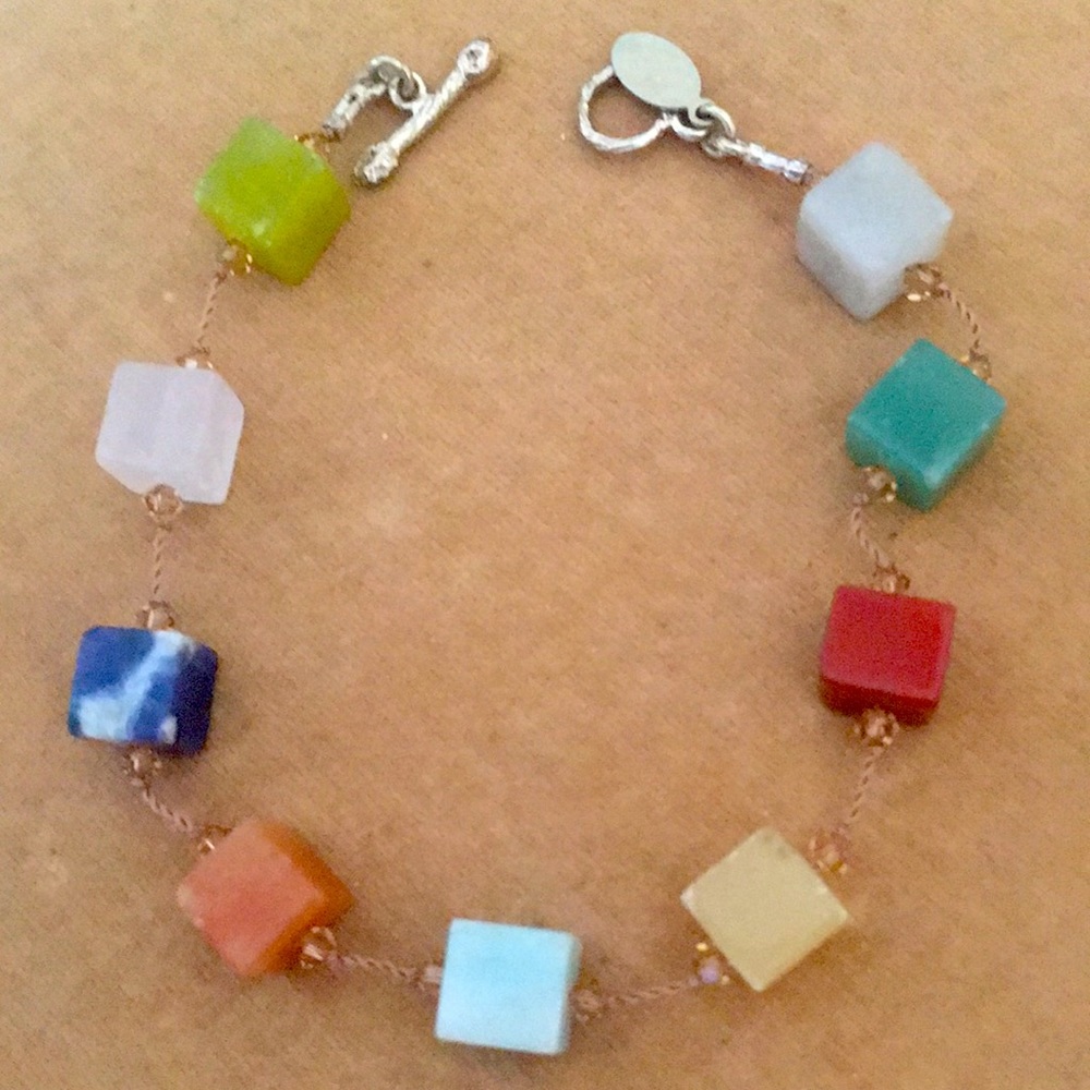 Margo Morrison Semi Precious Stone Bracelet.